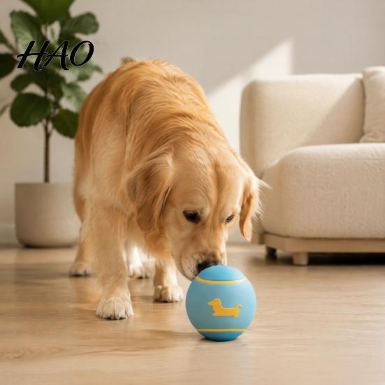 Durable Fetching Balls for Small Dogs Latex Squeaky Dog Ball, Interactive Fetch Cute Dachshund Pattern, Pet with Sound Chew Toy Medium Indoor Outdoor