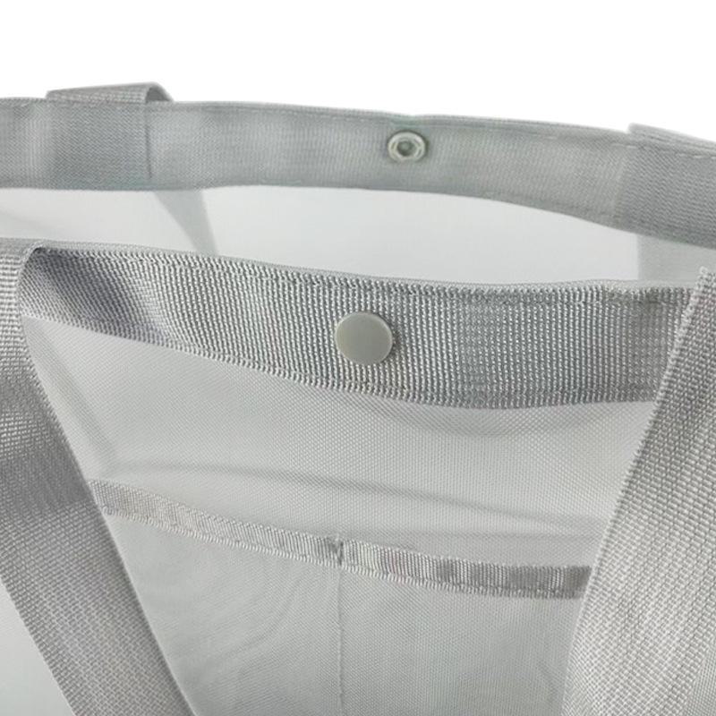 

Прозрачная сетчатая пляжная сумка большой вместимости на молнии