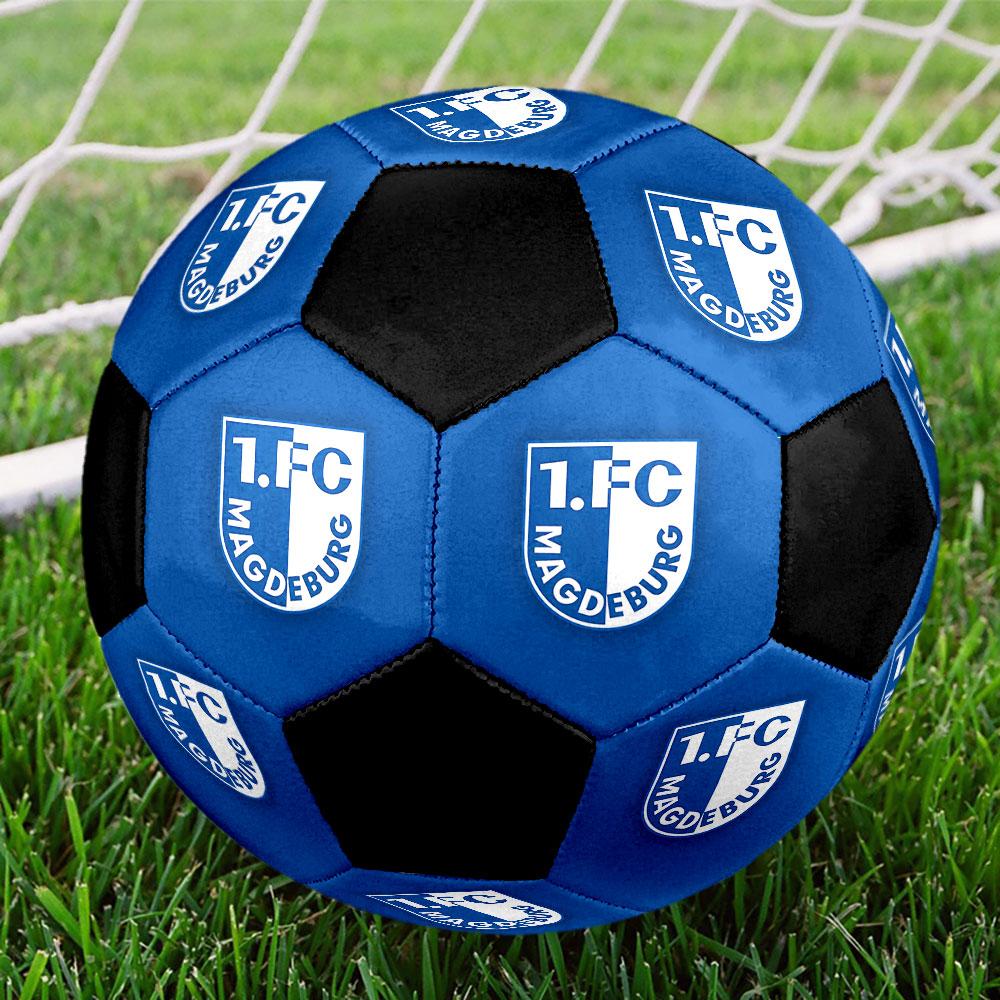 1 pz 1 FC Magdeburg Pallone da Calcio Taglia 5 Pallone da Calcetto Indoor alla Moda Colorato Gioco in Cortile - Ottimo Regalo per Appassionati di Sport HE1