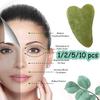 1/2/5/10 Pcs Gua Sha Plate Facial  Health Care Jade Board Scraper Chinese Traditional Jade Scraping Tool Meridian Scrapping