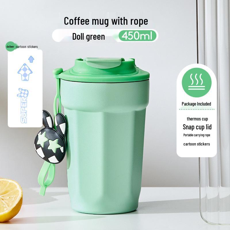 Portable Stainless Steel Travel Coffee Thermos Cup – Customizable Gift