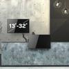 Support de bureau universel - unykach - uk1479 - double bras - écrans jusqu'à 32" - vesa max 100x100mm