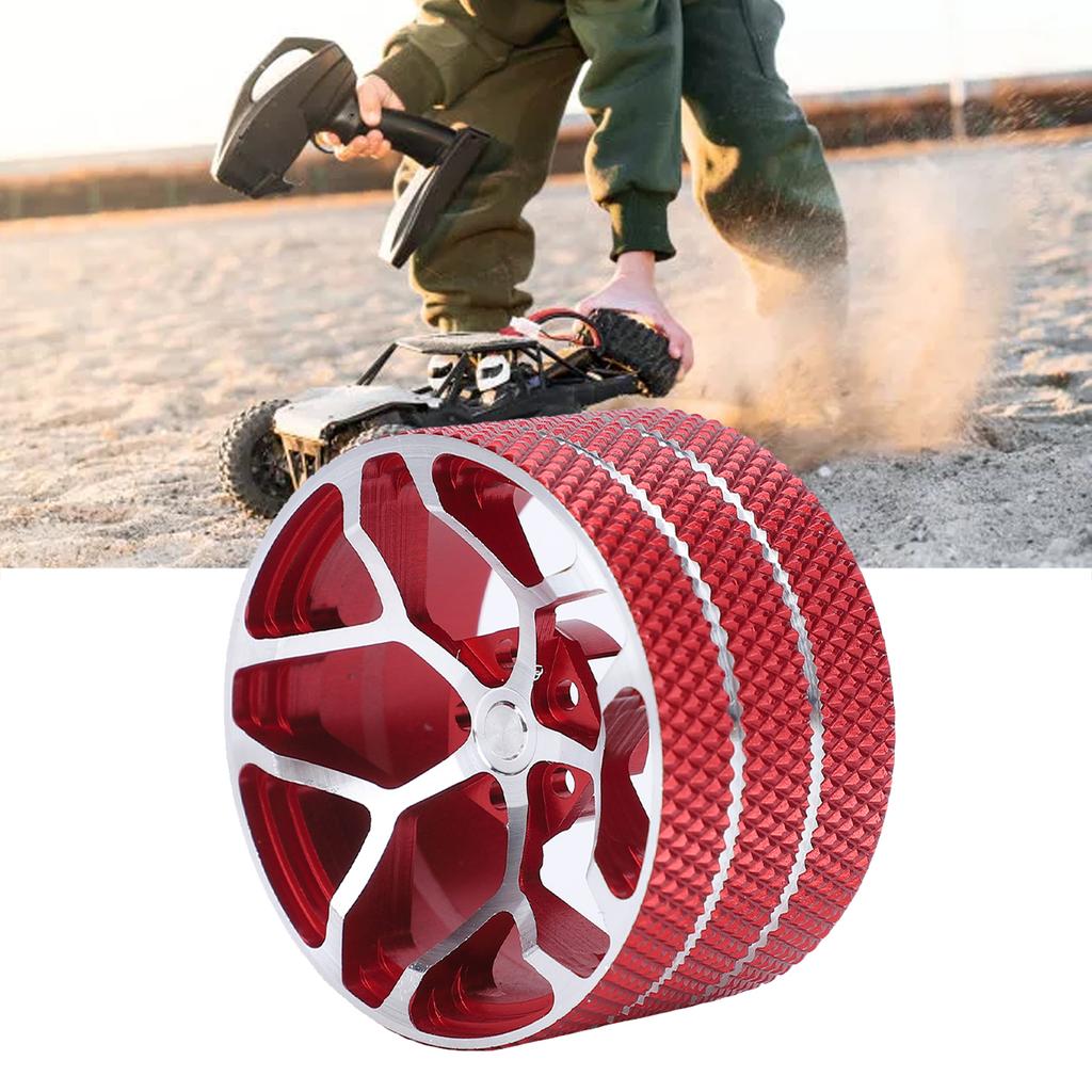 Steering Wheel Replacement for FUTABA RC Transmitter Good Handling Feel Anodized Alloy Steering Wheel