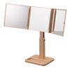 Horiuchi Mirror Industry Perfect Style 3-Way Mirror, Triple Mirror, Gold NA-56G