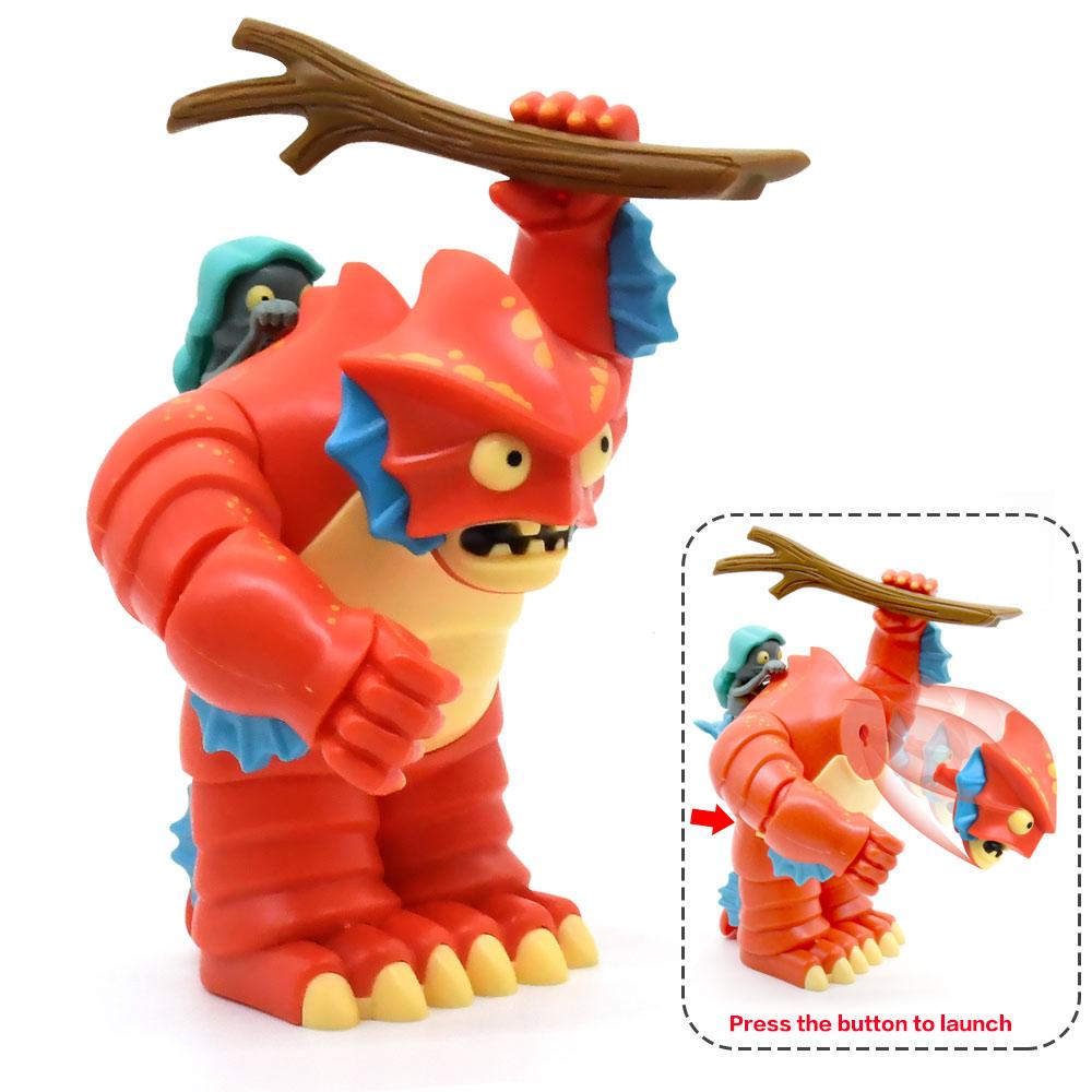 1pcs New PLANTS VS ZOMBIES PVZ Pea Shooter Boss Action Figure Model Toy Dolls Shooting Dave Allstar Toy Kids Gifts For Boys