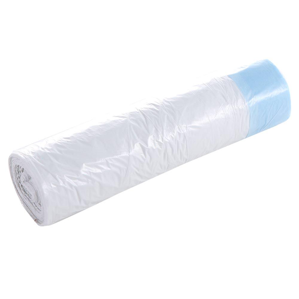 Practical White Cat Litter Box Trash Bag PE with Drawstring Special Cat Litter Bag Pet Poop Trash Bags Pet Cat Poop Bags Home