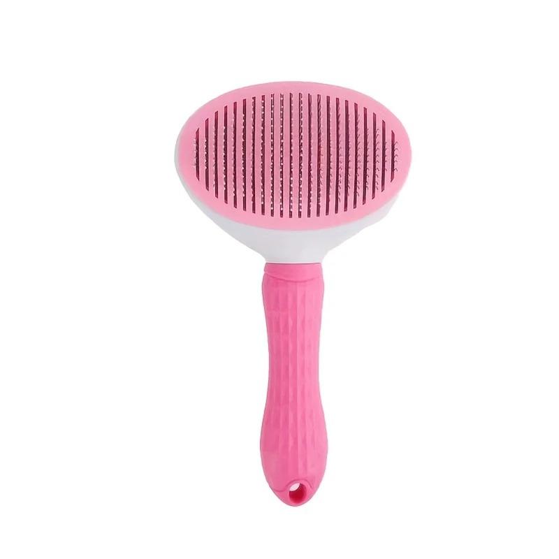 1PC Pet comb with one-button press to remove loose hair and shedding, special comb for dogs and cats, pet supplies