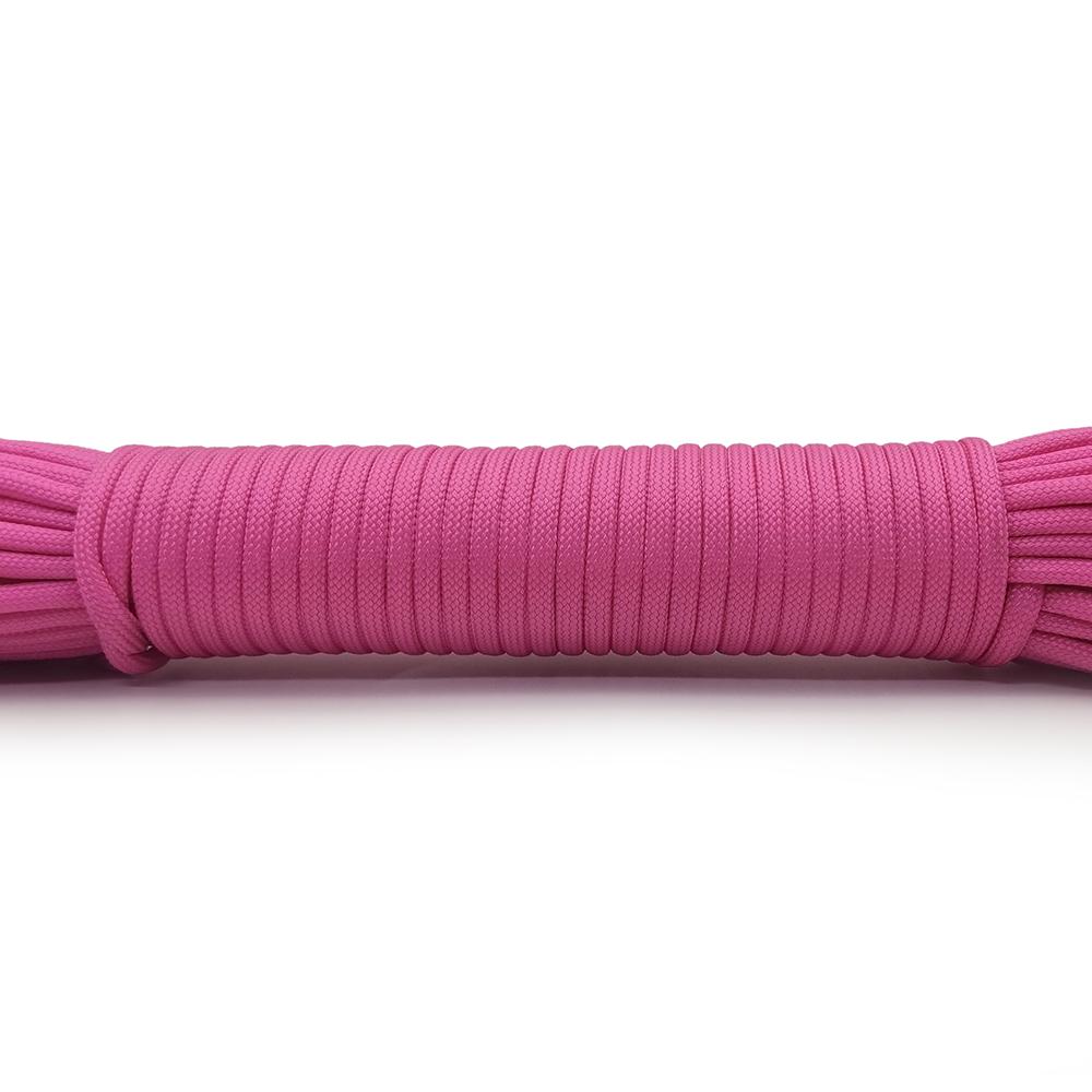 New Color Dia 4 MM 31 Meters 9 Stand Cores Paracord Parachute Cord Lanyard Tent Rope For Hiking Camping Clothesline DIY Bracelet
