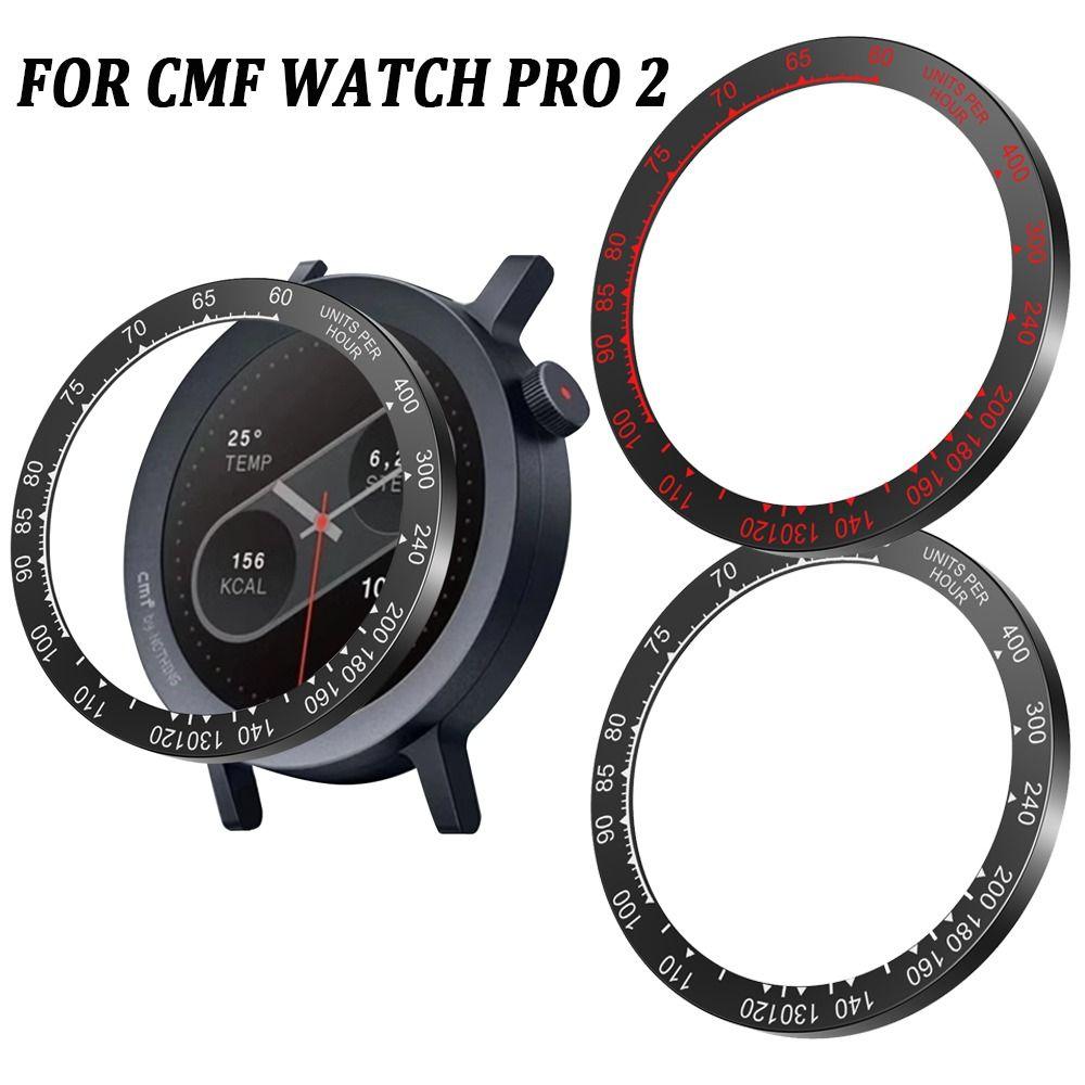 Protective Watch Case Cover PC Watch Bezel Shell for CMF Watch Pro 2 Smart Watch Accessories