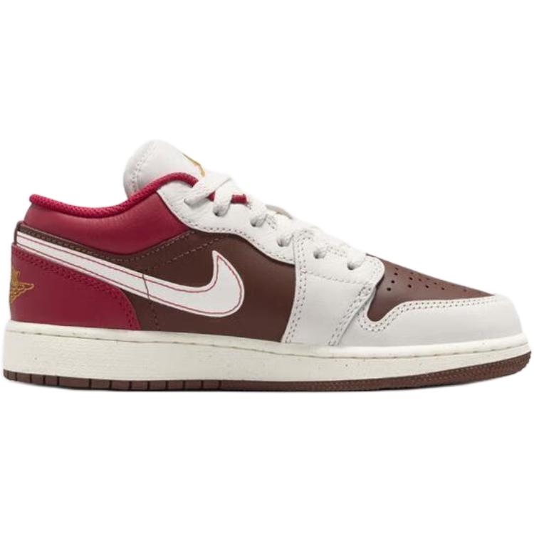 Jordan Air  1 Low Se Bg Comfortable Fit Low Top Kids Basketball Shoes Unisex sneaker Off-White IR7600211