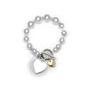 Bracelet - LUXENTER - Irulox - Fini en rhodium - Longueur 16 Cm - Extension 3 Cm