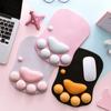 Hand Guard Gaming Mouse Pads Cartoon Mouse Wrist Pad Creative 3D Cat Paw Mouse Pad  Office Desk