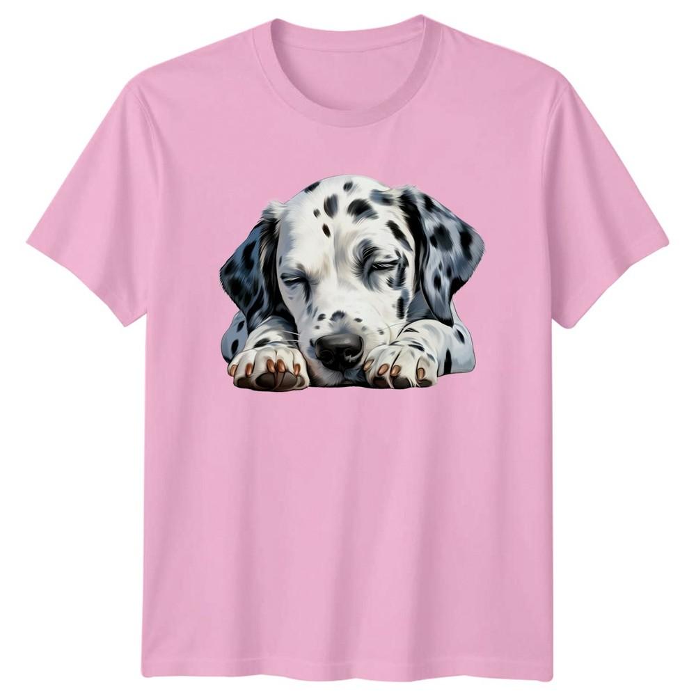 Dalmatian Puppy Dogs Animals Unisex Unisexs TShirt Unisexs Tee Graphic Top