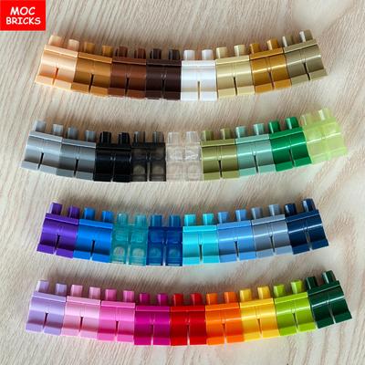 8 peças/lote MOC Tijolos Pernas de Calça Lisas Roupa Corporal Acessório de Figura Blocos de Construção Montados Brinquedo Crianças Bonecas de Plástico
