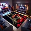 1PC Custom Name Parisian Elegance Theme Floor Mat Ideal for Living Room, Game Rooms, Office, Bedroom,Floor Mat Playful Design