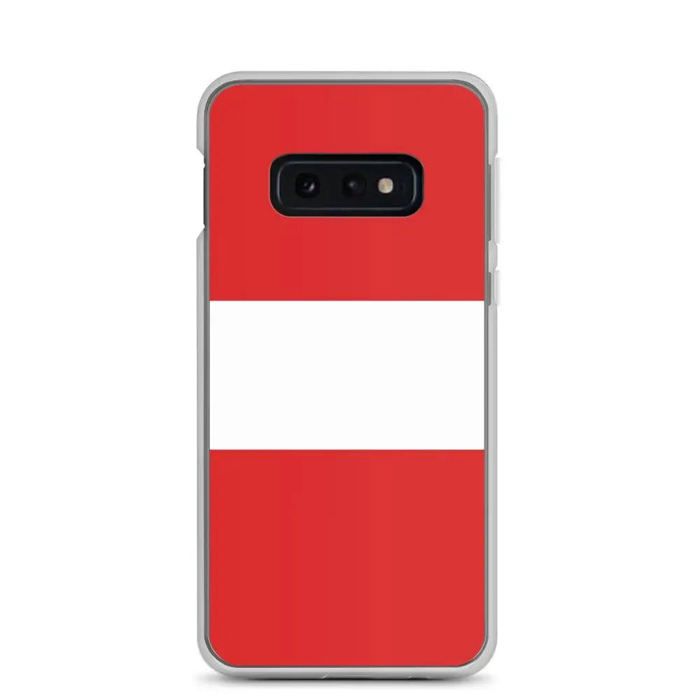 Coque Téléphone - Samsung - Galaxy S23 Plus - Drapeau du Pérou - Souple - Multicolore