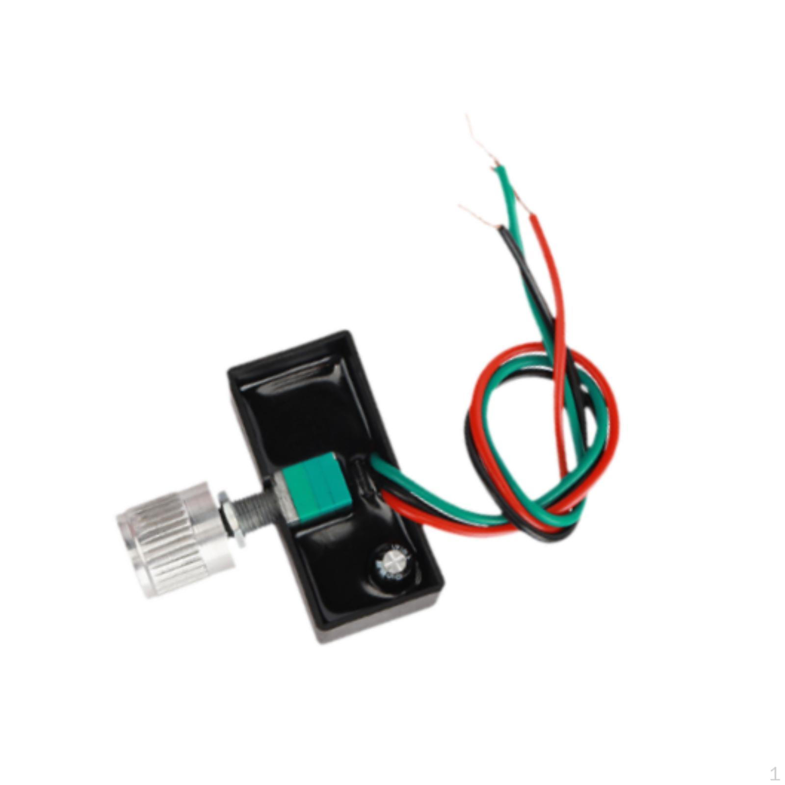 

12 В электрический переключатель управления распылителем для садоводства с регулируемой скоростью Alloy Cap