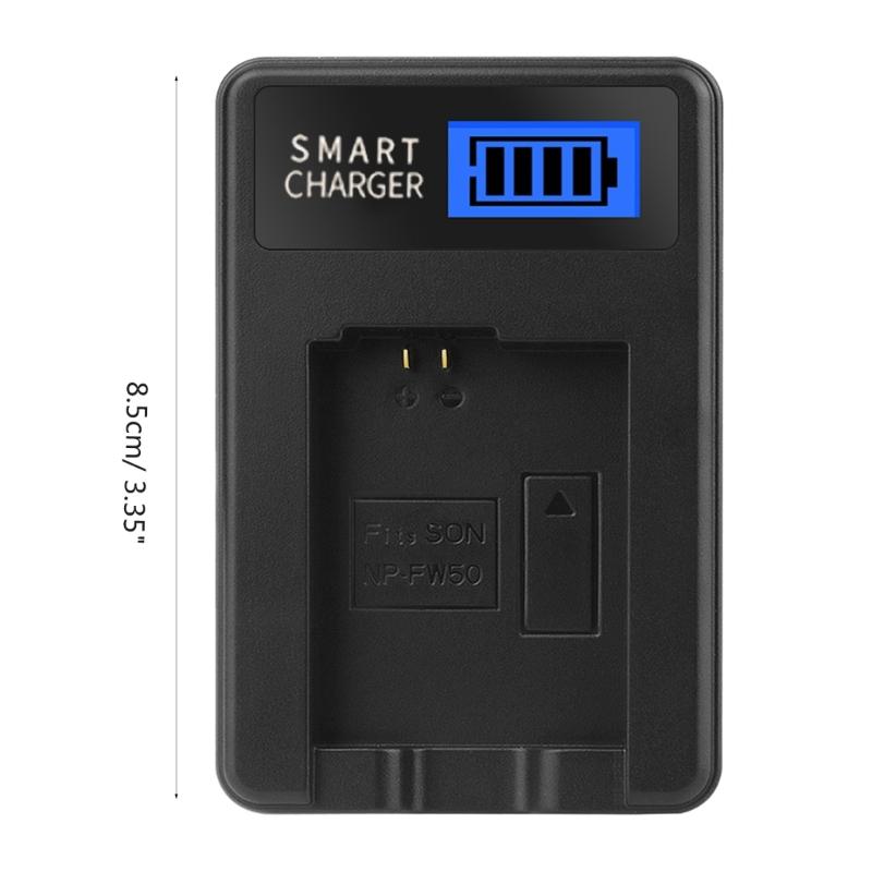 Portable LCD USB Chargers for NEX5 NEX5R NEX5N NEX3 NEX3N NEX7 Battery Convenient and Compact Charging Solution