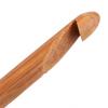 20pcs Carbonized Bamboo Knitting Needles Set Storage Case Yarn Craft Tools  For Beginners