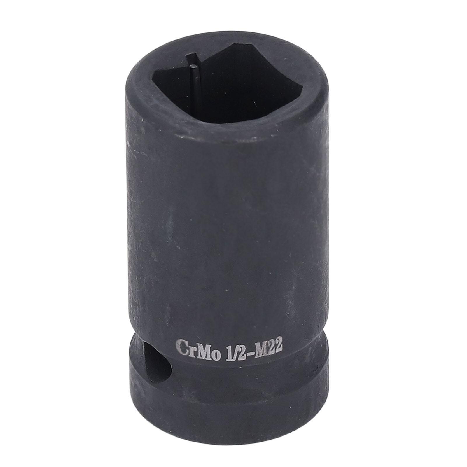 M22 Square Tap Socket CRMO 1/2in Tap Socket for Electric Wrench Hex Wrench Accessories