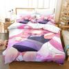 3D Print Anime Pink Girls Neneka Printed Bed Set Duvet Cover Pillowcase Bedding Set Linen Sheet Quilt Cover Full Queen King Size
