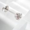 K18WG Diamond 0.387 Earrings (One Side) / j23-1
