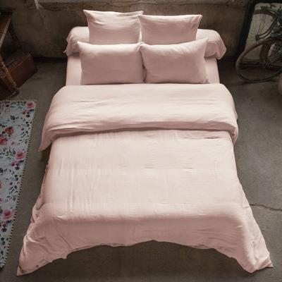 Duvet Cover 240x260 Cm In Marshmallow Cotton Gauze