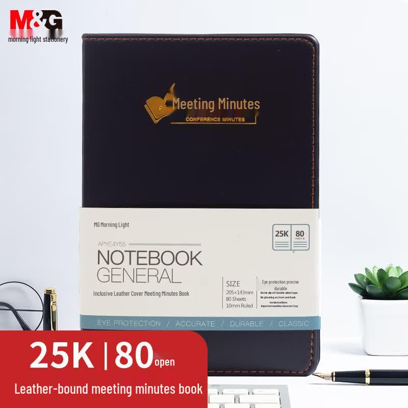 M&G Business Meeting Notebook
