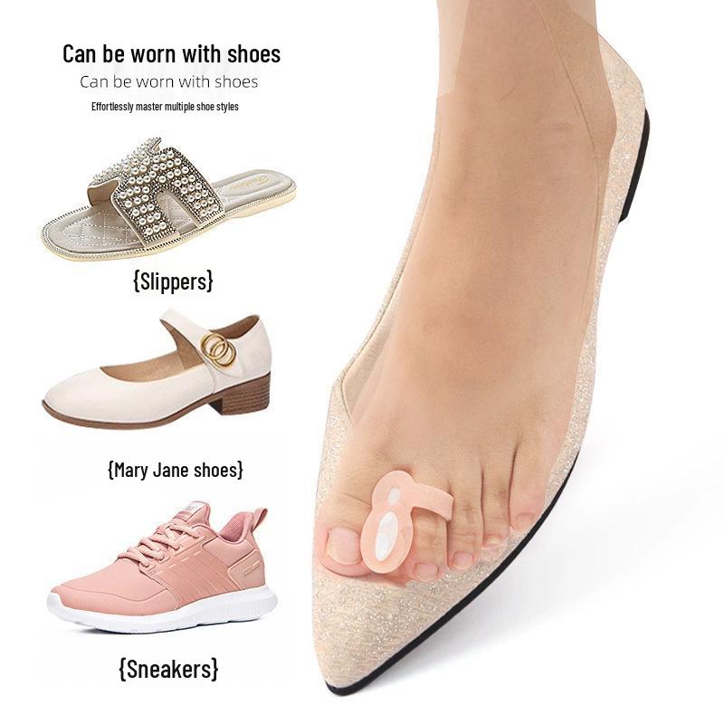 Adjustable Silicone Toe Separator for Bunion Correction