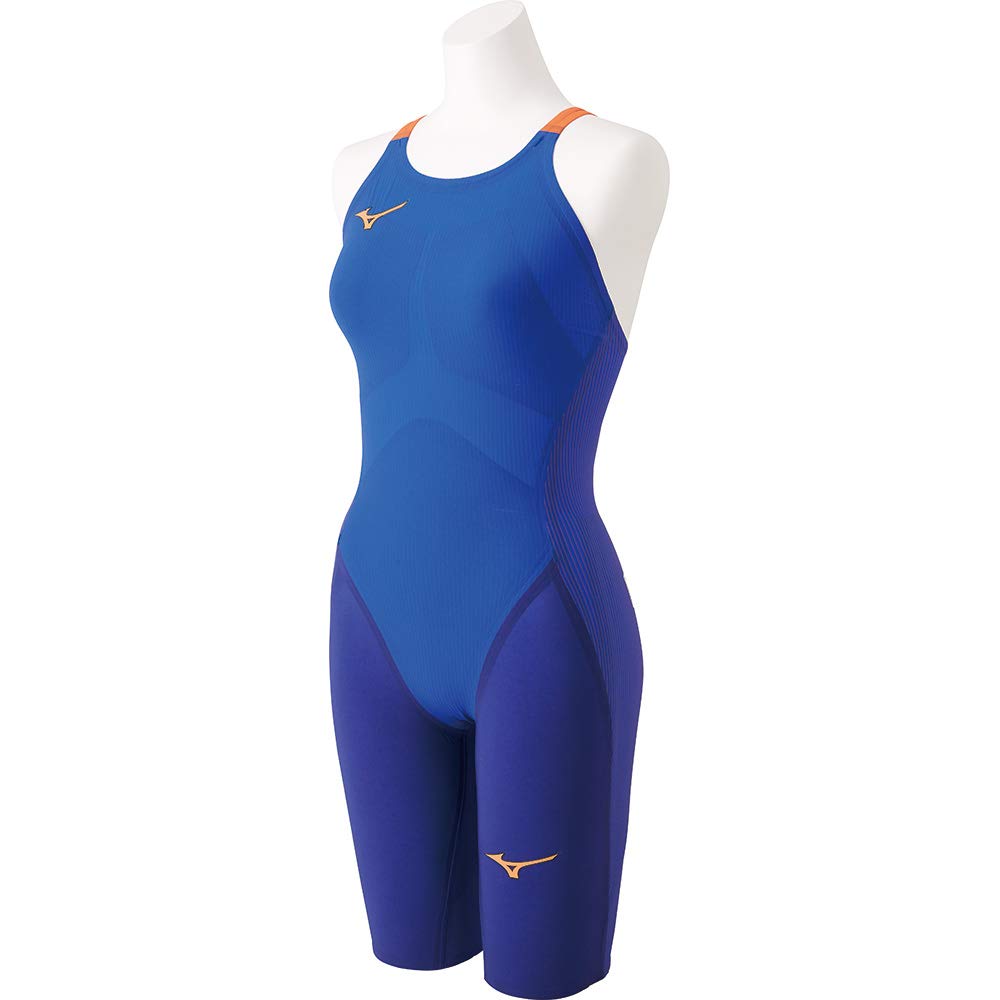 Mizuno GX SONIC IV MR Competition FINA Swimming Size N2MG920227 Women's Swimsuit, (International Federation) Approved, XL, Blue,