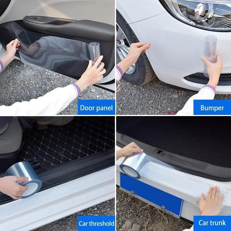 Car Protective Film Anti-scratch Cars Skin Protection Film Waterproof Car Sticker Stratchproof Car Protector Rhino Skin Sticker