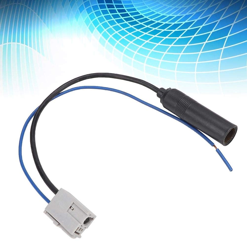 Radio Antenna Conversion Male Cable Accessories for Honda, Qiilu Antenna Adapter Cable, ABS Car