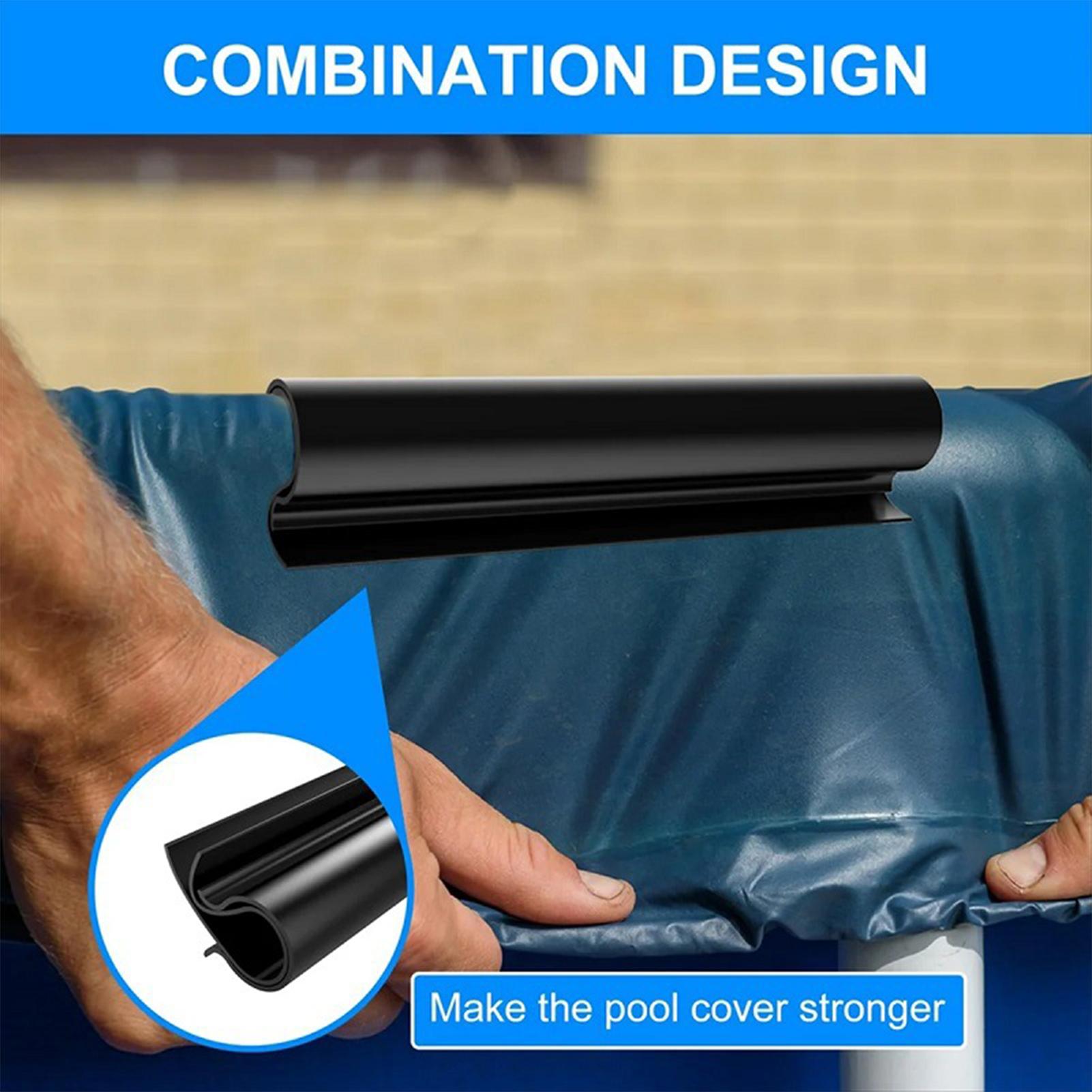

60Pcs Pool Cover Clips Winter Pool Cover Clips for Outdoor Two shapes Wide Application securing greenhouse film Windproof China Mainland