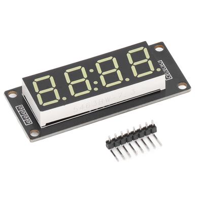 LED-Digitalanzeigemodul 0,56 Zoll Bildschirm 4-stellig 7-Segment-Platine TM1637 Uhrmodul 5 V