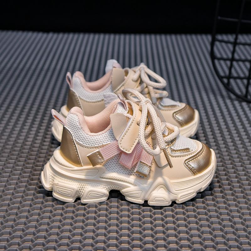 Autumn new children's sports shoes bread shoes trendy dad shoes fashion running shoes male and female students