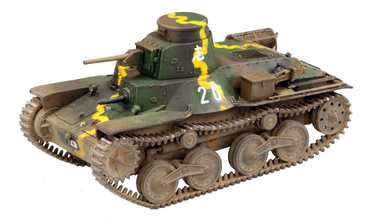 

FineMolds Military Series Imperial Army Type 95 Light Tank Ha Early Type Malayan Blitzkrieg Пластиковая модель FM58 1/35