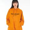 Oversized Drop Shoulder Apocalypse Hoodie_Orange