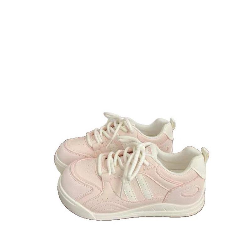 Niche breathable autumn new student sports board shoes platform white shoes women