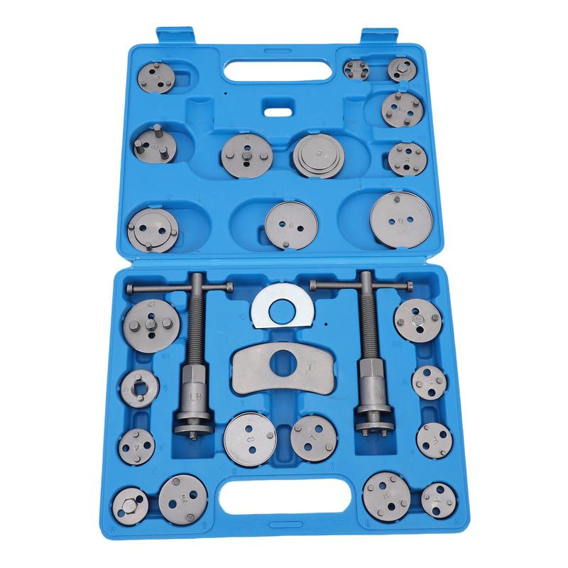 Disc Brake Caliper Tool Kit Disc Brake Caliper Tool Kit Heavy Duty Piston Caliper Compressor Rewind Tool Set for Maintenance