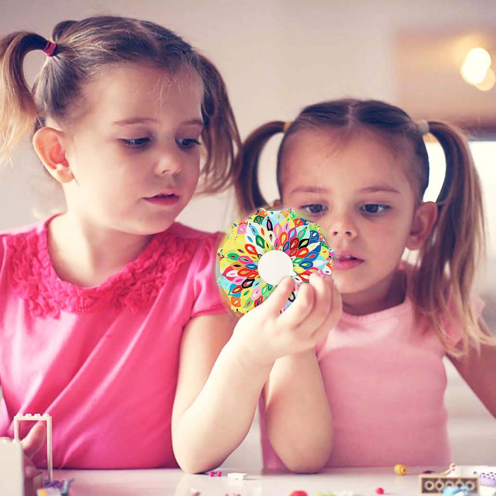 3D Animation Finger Gyroscope Colorful Animation Finger Gyro Toy  Toys