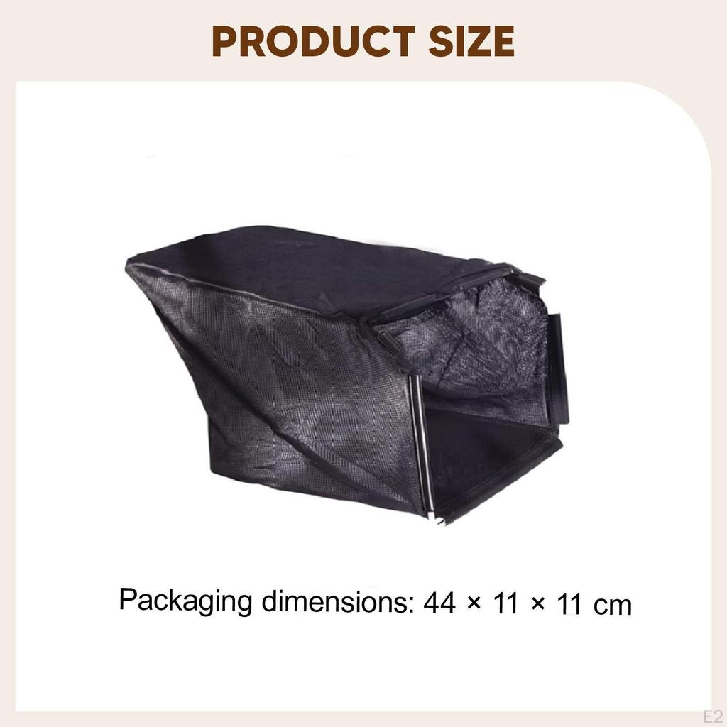 Lawn Mower Grass Bag Container Backyard Efficient Practical Portable Replaces Useful Adults