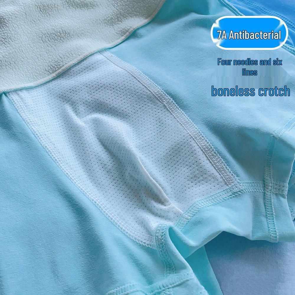 Winter Velvet Boys' High Waist Anti-Slip Boxer Briefs with Belly Protection