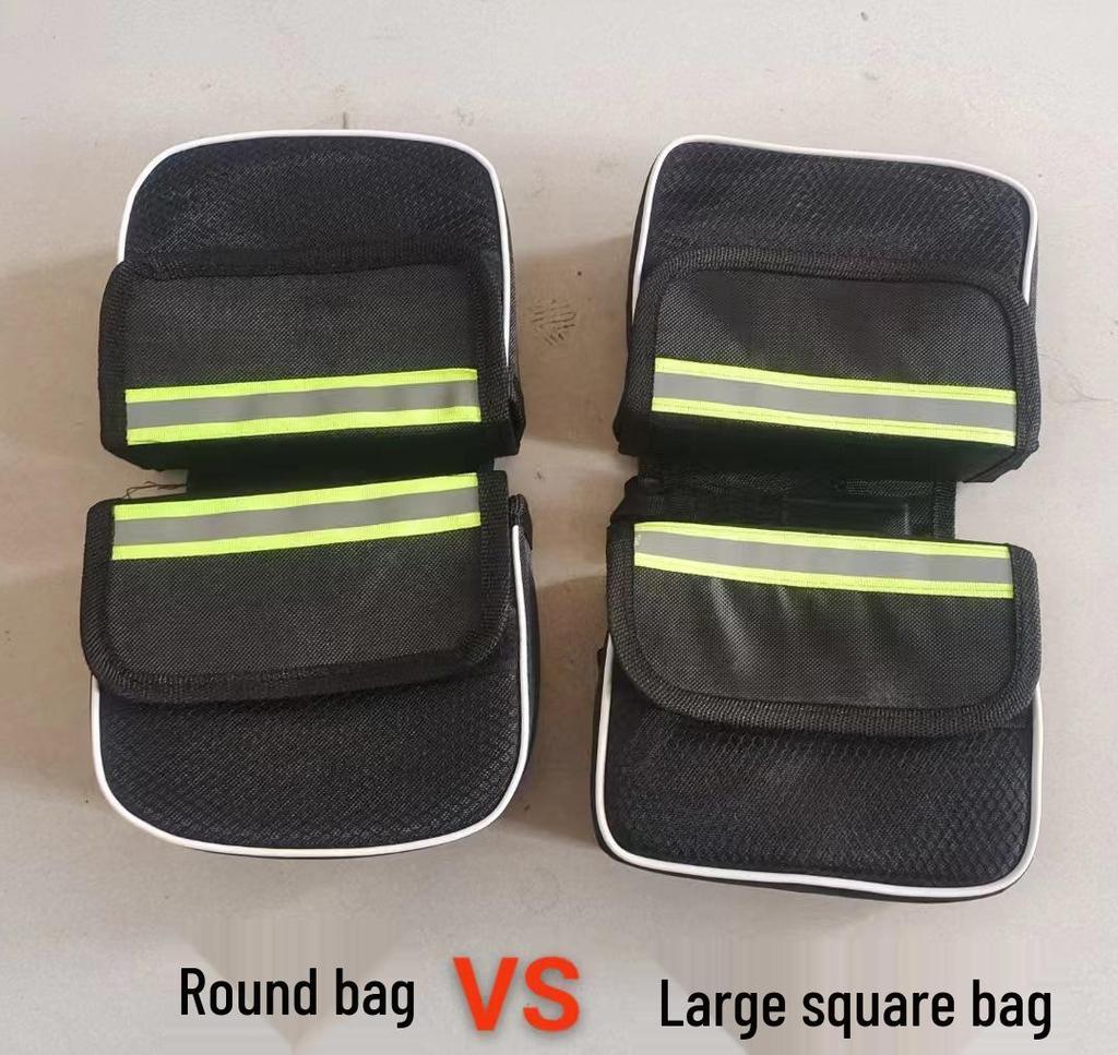 Hard Shell Bicycle Front Frame Bag & Kids' Bike Accessory
