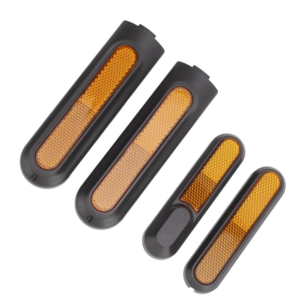 4PCS Electric Scooter Rear Side Wheel Cover ABS Decorative Scooter Wheel Hub Cap Protective Shell