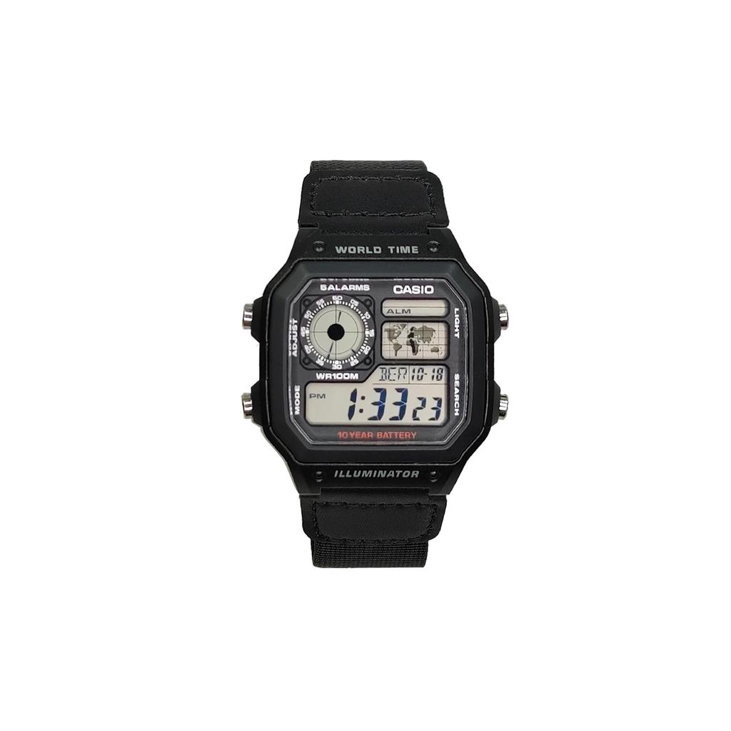 CASIO Men YOUTH Black Watch AE-1200WH-1A