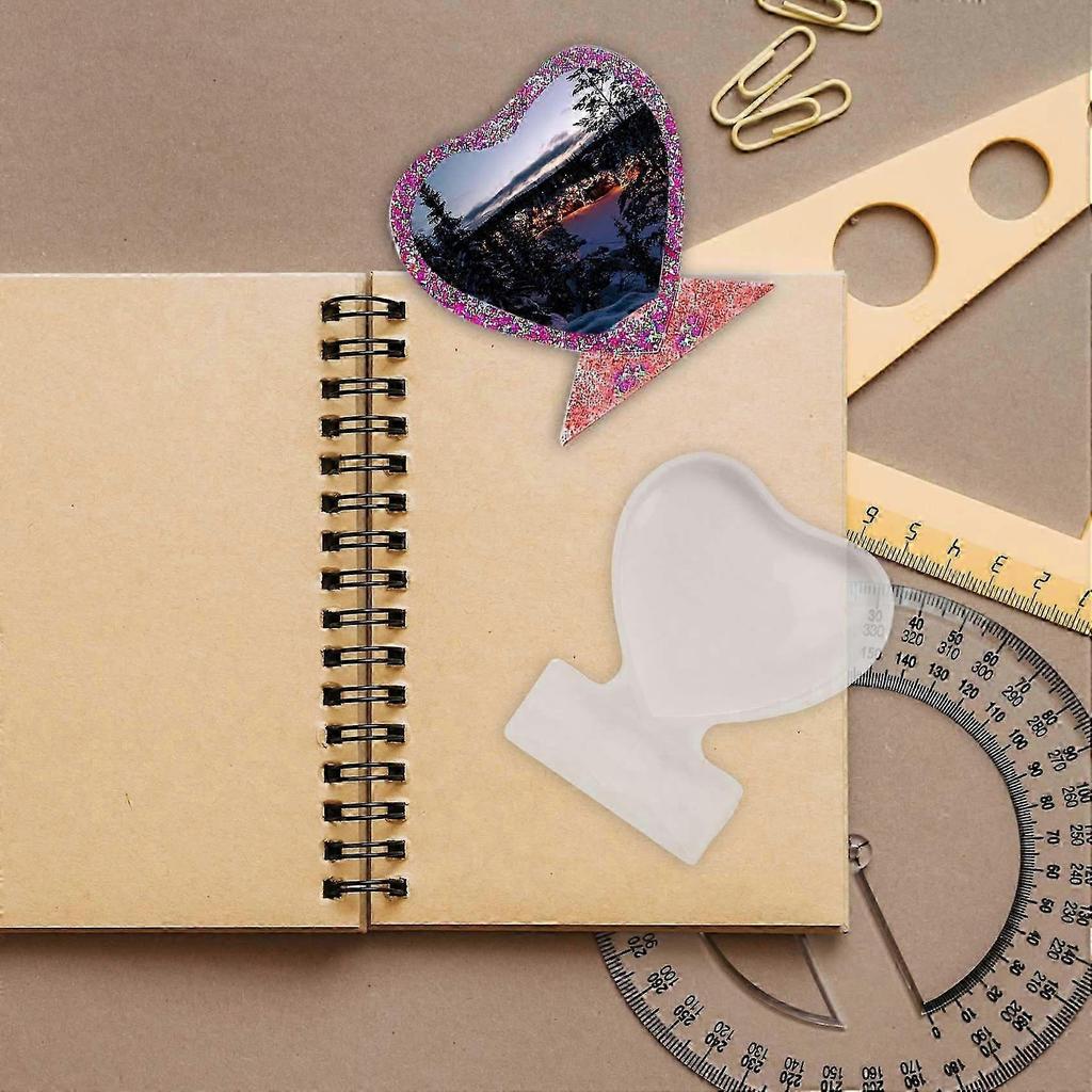 Epoxy Resin Mold Heart Picture Frame Silicone Molds For And Handmade Gifts