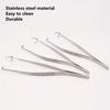 Pottery Tools Stainless Steel Glaze Clamp Dip Glaze Clamp DIY Ceramic Clamp Plate Spoon Glaze Coloring Tool Clay Clamp