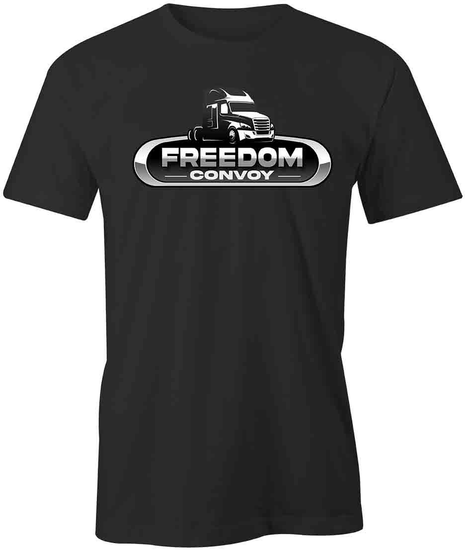 FREEDOM CONVOY TShirt Tee Printed Graphic T-Shirt Gift POLITICAL S1BCA984 M
