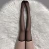 Black Stockings Women'S Sexy High Thigh Lace Mesh Socks Half White Pure Desire Stockings Children'S Black Knee Socks