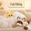 Cute Kitten Plush Pillow - Soothing Hug Doll & Sleeping Companion